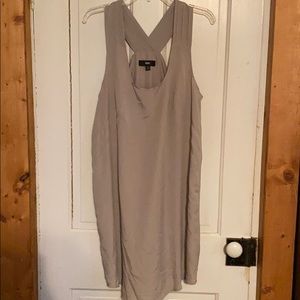 Mossimo Taupe Sleeveless dress.